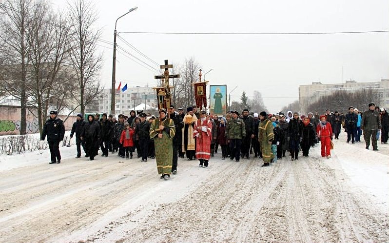 Белгород крестный ход с мощами