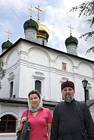 Протоиерей Павел Недосекин с матушкой Анной